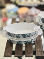 تابه سرامیکی طرح برگ DOULTON - Image 3