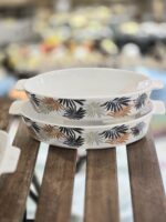 تابه سرامیکی طرح برگ مشکی DOULTON - Image 2