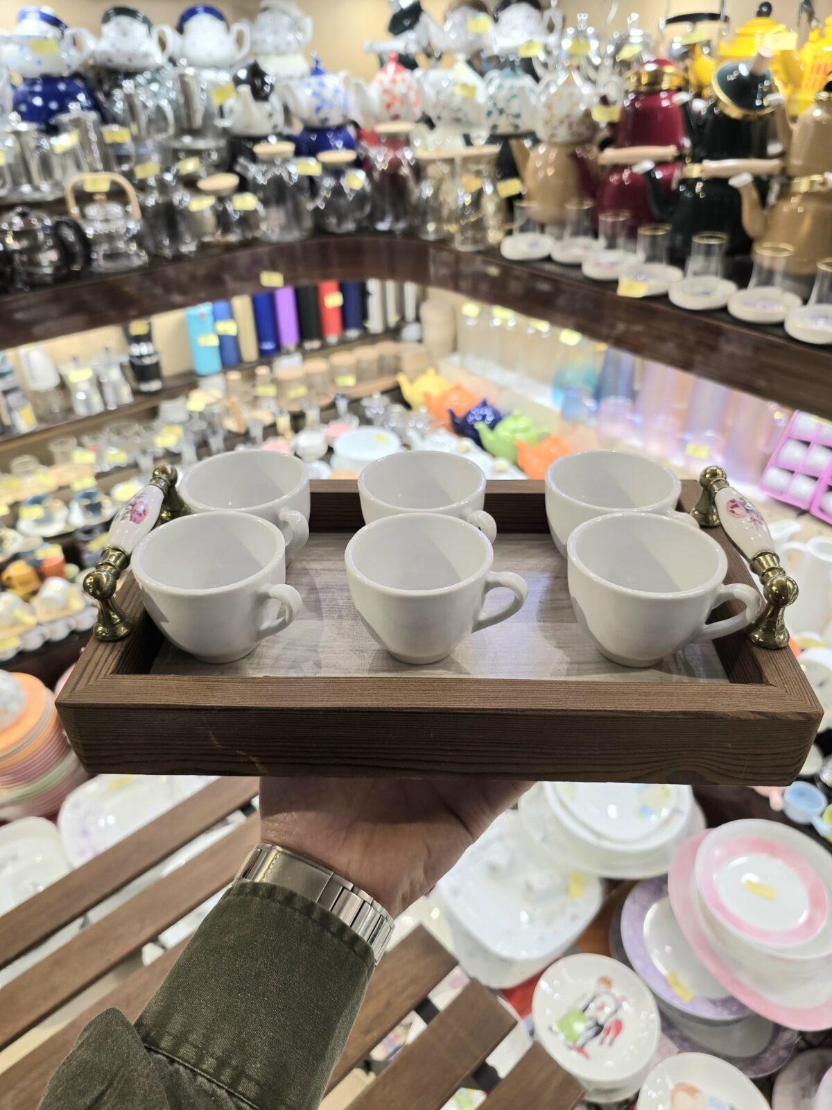 فنجان قهوه خوری چینی سفید - Image 3