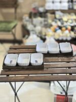 اردو خوری سرامیکی 3تایی با سینی