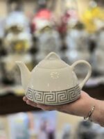 قوری چینی کف پهن سماوری - Image 4