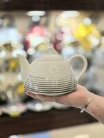 قوری چینی کف پهن سماوری - Image 6