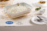 سوفله چینی مستطیل استنددار گلدار ریور RIVER