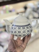 قوری سرامیکی گل آبی طرح دنی هوم - تصویر 5