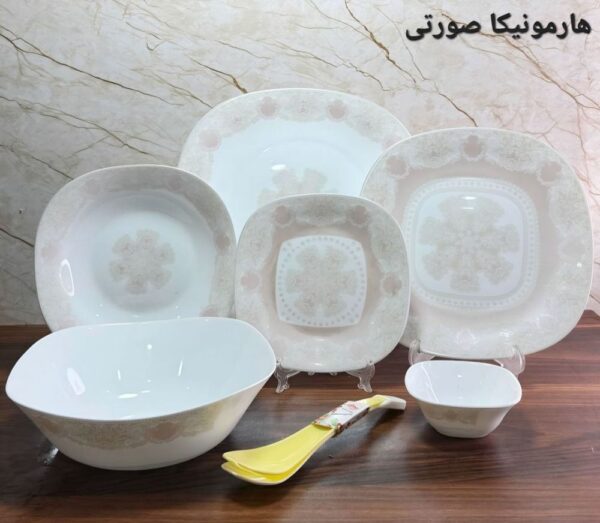 سرویس آرکوپال ۲۶ پارچه هارمونیکا صورتی
