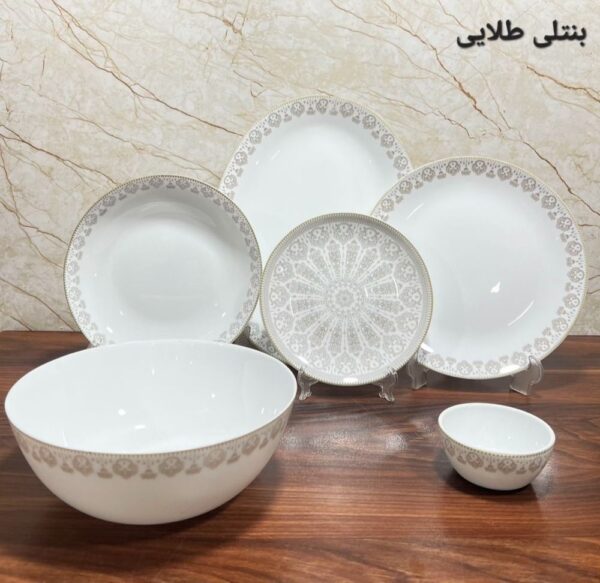 سرویس آرکوپال ۲۶ پارچه بنتلی طلایی