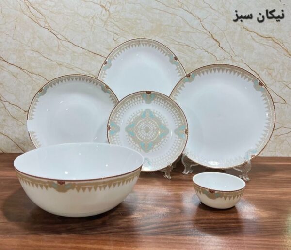 سرویس آرکوپال ۲۶ پارچه نیکان سبز