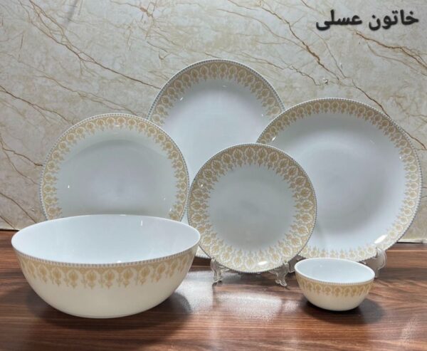 سرویس آرکوپال ۲۶ پارچه خاتون عسلی